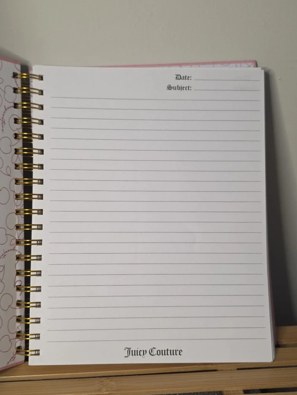 Juicy Couture Journal & Pen